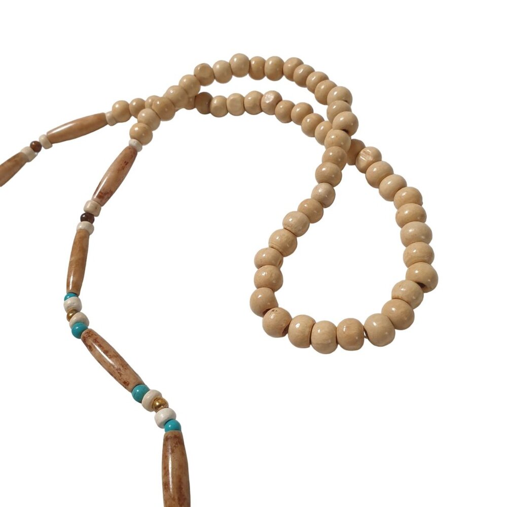 Beach Core Island Men Women Necklace Jewelry 32 Inch Length Plastic Gem Costume - Picture 4 of 7